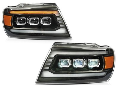FLEETWOOD DISCOVERY 2007 2008 2009 2010 FULL LED HEADLIGHTS HEAD LIGHTS LAMPS RV