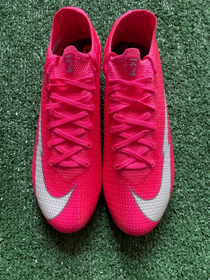Nike Mercurial Superfly 7 Elite KM FG Kylian Mbappe Pink Blast/ Rose Blast/ Rosa - Image 3 of 4