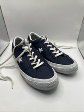 Zapato Tenis Converse Hombre’s Talla 7 Mujer’s 9- Azul Marino Medianoche Cuero