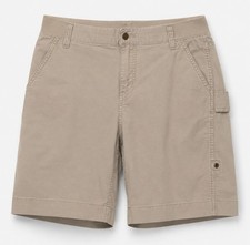 CARHARTT WOMENS ORIGINAL FIT RIPSTOP CARGO SHORT TAN 103040-232 SIZE 14