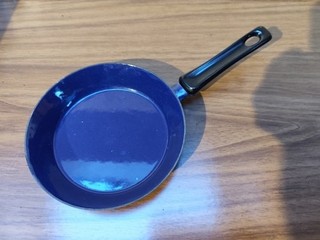 Minipfanne Kinderpfanne Emaille Kunststoffstil robust Metall