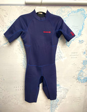 Olaian Shorty Wetsuit 1.5mm Navy Blue
