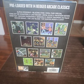 NeoGeo Hyper Mega Tech Neo Geo MVS SNK Limited Edition Super Pocket Evercade New