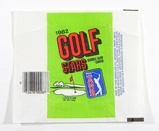 Lot of (10) 1982 Donruss PGA Golf Stars Wrappers
