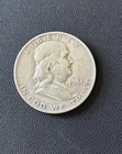 1951-D Ben Franklin Half Dollar 90% Silver, Circulated