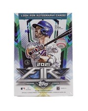 2021 TOPPS FIRE BASEBALL 7-PACK BLASTER BOX