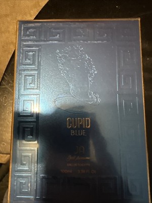 Cupid Blue by Just Awesome 3.4oz Eau De Toilette Men New Sealed Box