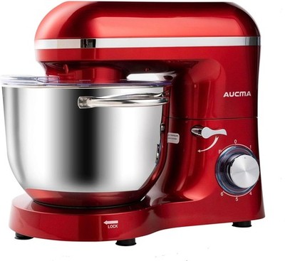 Aucma Stand Mixer 6.5QT 6-Speed Kitchen Electric Food Mixer Bowl NEW