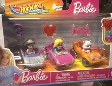 2024 Hot Wheels Barbie Racer Verse -3 Cool Racer Set-Renee-Barbie Malibu-Blissa