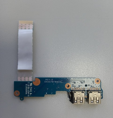 HP Pavilion 15-CS0xxx DA0G7BTB6D0 USB Board mit Kabel DA0G7BTB6D1 - Bild 2 von 7