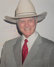 8x10 VINTAGE COLOR PHOTO DALLAS LARRY HAGMAN TV ICON
