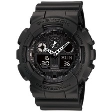 Casio G-Shock GA100-1A1  Mens Tough Analog-Digital Watch  200M Water