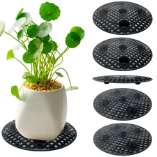 6 PCS 11.8 inch Plant Risers for Pots Heavy Duty Plastic Plant Elevators