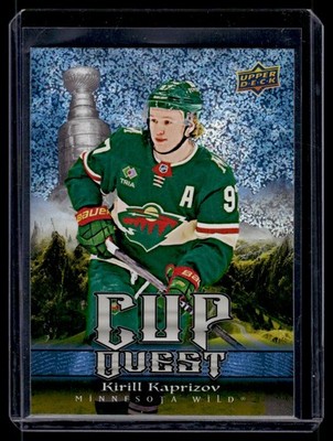 2025-26 Upper Deck Series 1 Cup Quest Speckle Kirill Kaprizov #CQ
