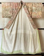 Pure silk kimono with intricate shibori, kimono, Japanese, silk