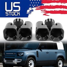 2PCS For Land Rover Defender 90 110 2020-2023 2024 3.0L Rear Exhaust Tail Pipe