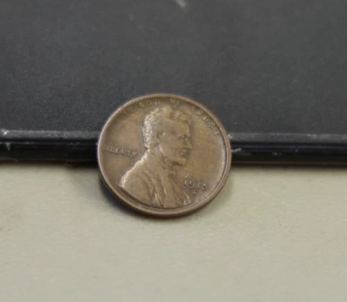 1913 S US Lincoln Cent 1c Semi Key Fine