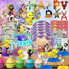 baby Looney tunes toons birthday party supplies favor centerpiece decoration
