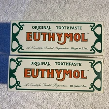 PACK OF 2 - Euthymol Original Toothpaste 3.7oz