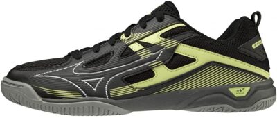 MIZUNO Table Tennis Shoes WAVE KAISERBURG 7 WIDE 81GA2220 Black