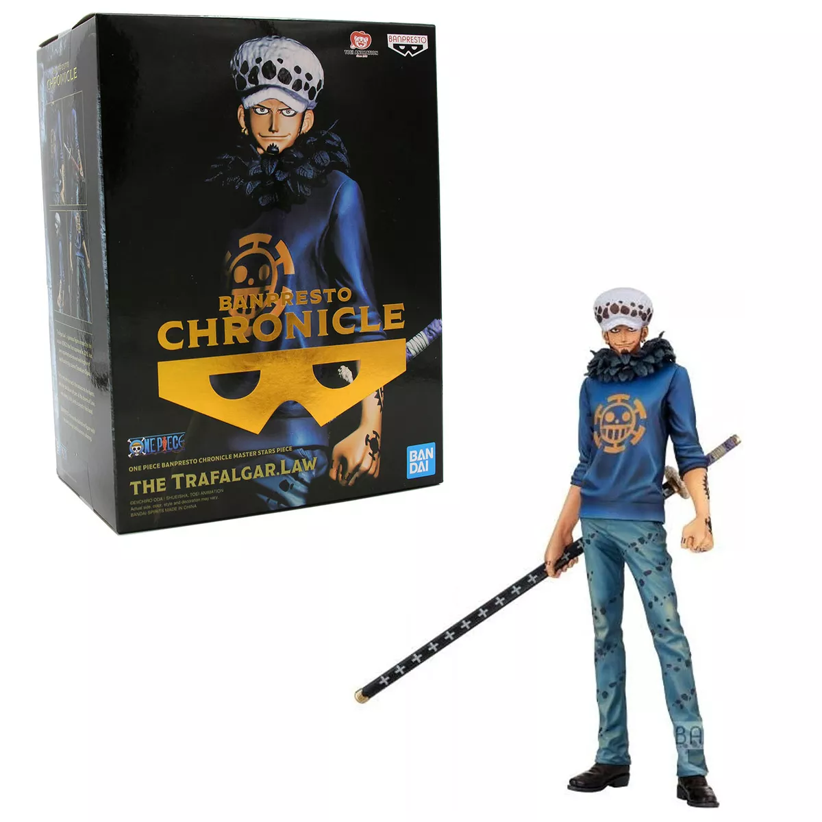 Official TRAFALGAR LAW One Piece Chronicle Figure Banpresto (Master Stars  Piece)