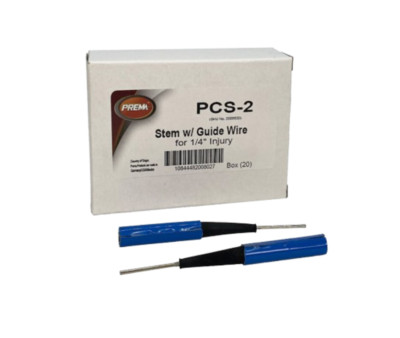 PREMA PCS-2 STEM 2 WITH GUIDE WIRE 1/4'' (20/BX)