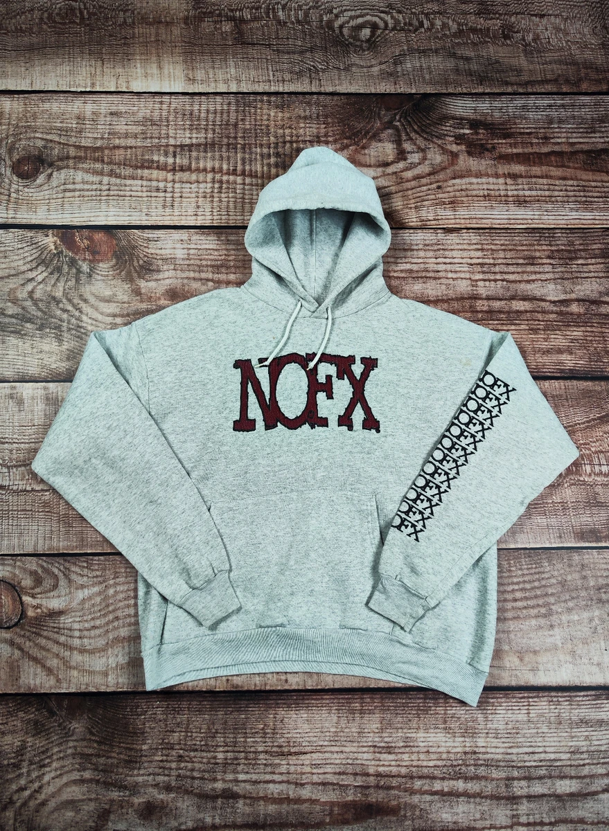 Vintage NOFX punk in drublic 90s hoodie alco rock M/L | eBay
