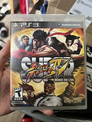 PS3 Super Street Fighter IV Video Game