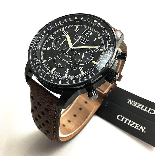 CITIZEN ECO-DRIVE CA4505-12E BROWN 