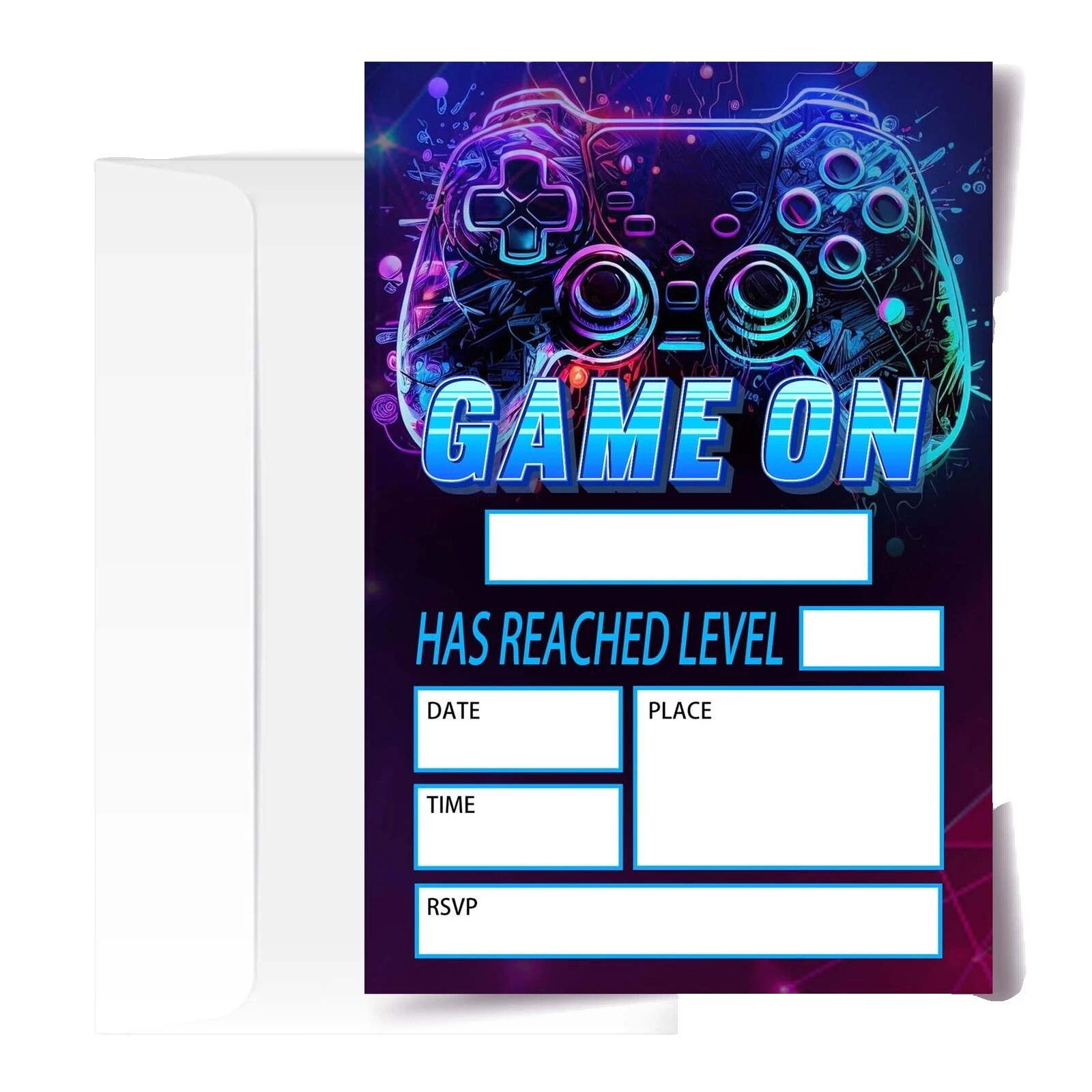 Greeting Invitations Video Games