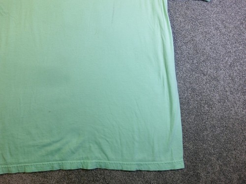 T-shirt stile surf uomo grande isola del tesoro cotone verde chiaro surfista spiaggia - Foto 4 di 13