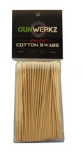 Low Lint Cotton Cleaning Swabs with 6" wooden handle--MADE IN THE USA!