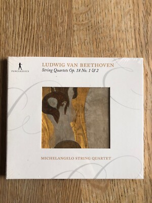 BEETHOVEN - STRING QUARTETS OP. 18, MICHELANGELO QUARTET, NOBUKO IMAI, CD NEU