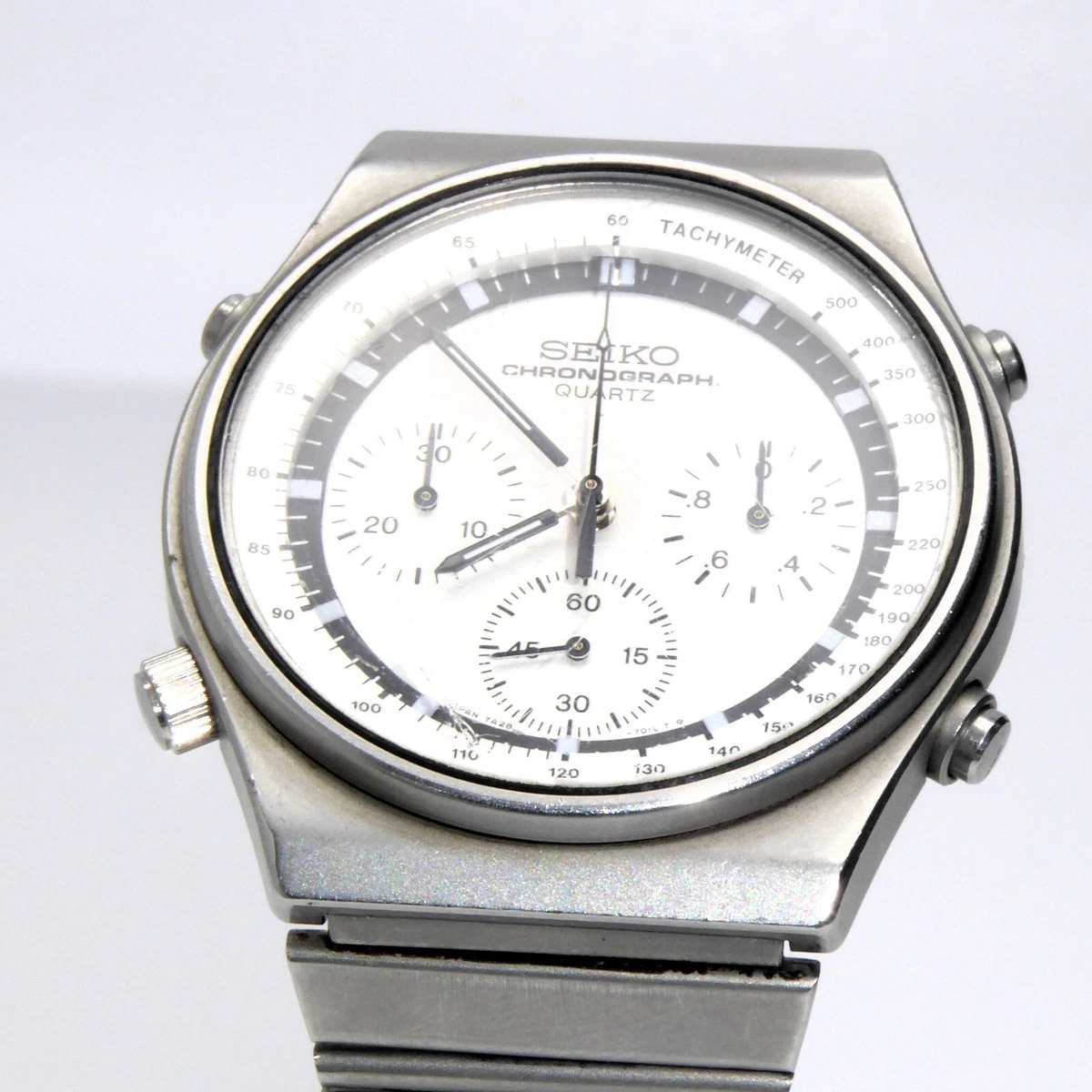 Vintage Seiko Speedmaster first 7A28-7010 Overhauled(2023.6) Quartz Chronograph