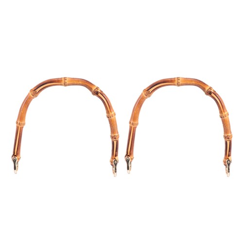 2 Pcs Gepäckgriff Handtaschengriff Tauschen Bambushandtaschengriffe - 第 1/12 張圖片