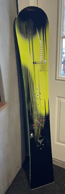 Burton Factory Prime 150 mm Alpine Racing SnowBoard Black Lime