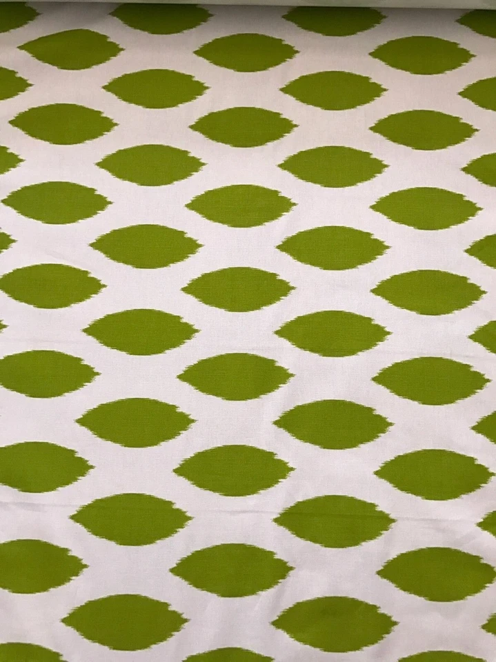 Измельчительная саржевая ткань Ikat Lime Green Premier Prints - 1/3 ЯРДА - Изображение 3 из 3