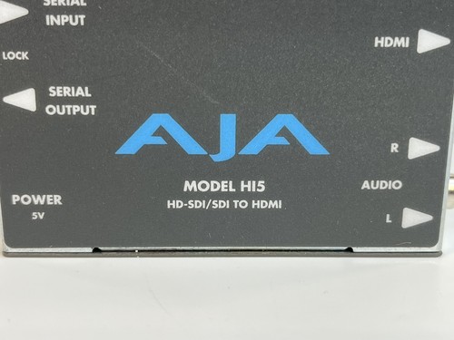 AJA Model HI5 HD-SDI/SDI to HDMI Does not include power supply Working - Picture 2 of 5