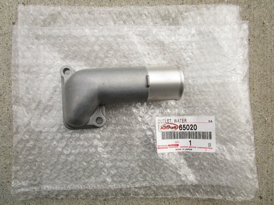 91-95 TOYOTA 4RUNNER 3.0L MOTOR REFRIGERANTE RADIADOR CARCASA SALIDA DE AGUA FABRICANTE DE EQUIPOS ORIGINALES NUEVO Foto 2 de 4