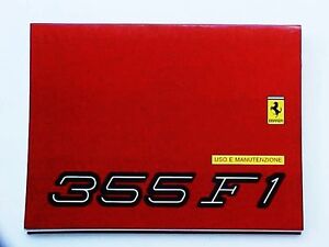 Ferrari 355 Owners Manual Use Maintenance Book_F1_1234/97 NEW OEM VERY