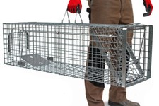 102x34x34 cm  Fuchsfalle Waschbärfalle Kastenfalle Marderfalle Biber Falle 