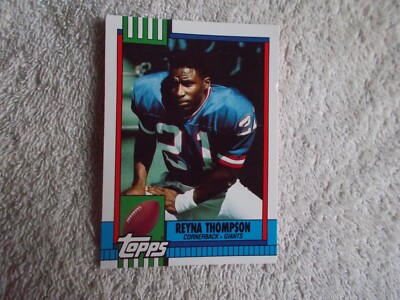 Topps 1990: NFL ''REYNA THOMPSON'' #88T New York Giants Trading Card n37