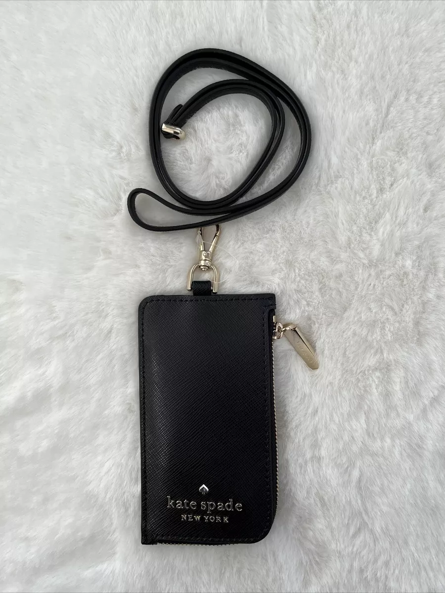 Kate spade store card holder lanyard