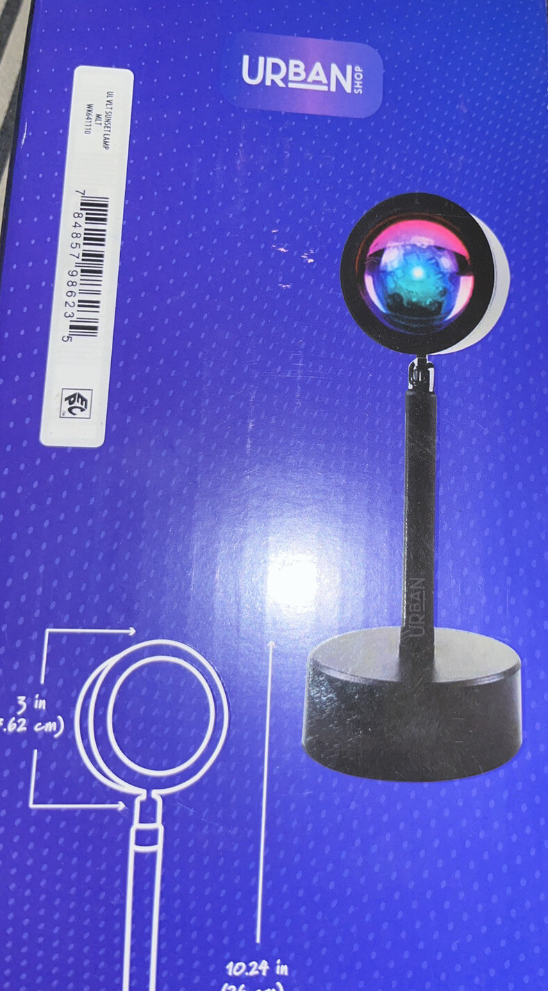 Urban Shop Aura Sunset LED Lamp eBay