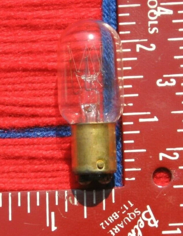 7¢*ship GE fits SINGER or Dritz sewing machine 15w light bulb 15T7 appliance T7 - Image 4 of 4