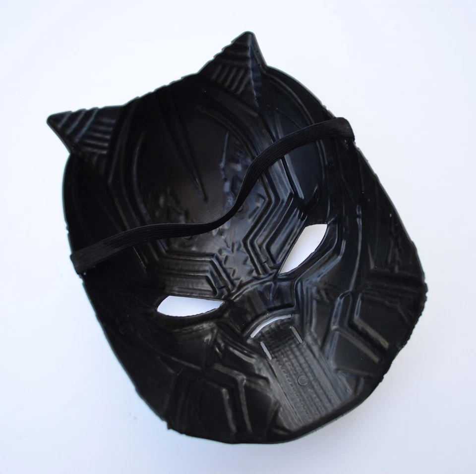 Black Panther Halloween Mask Costume Party Face Mask Superhero 2019 - Image 4 of 4