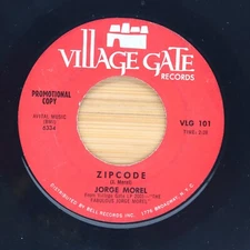 JORGE MOREL - ZIPCODE / BLUE SAMBA - SOUL 45 VILLAGE GATE RECORDS