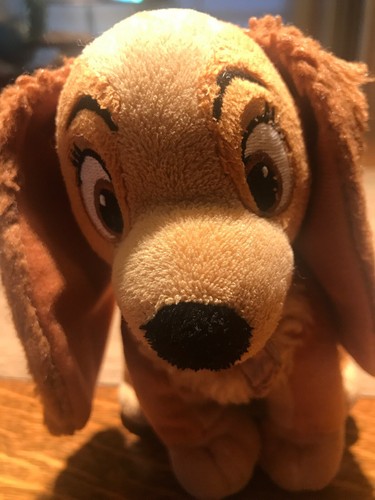 Peluche Disney Lady et le clochard animal en peluche chien dame 6" petite collection - Photo 3/9