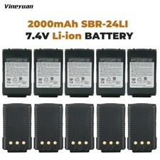 10PC SBR-24Li Battery Replacement for YAESU FT-70D YAESU FT-70DR FT-70DRS Radio