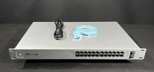Ubiquiti US-24-500W UniFi 24-Port Gigabit Ethernet PoE+Mang. Switch - Fast Ship